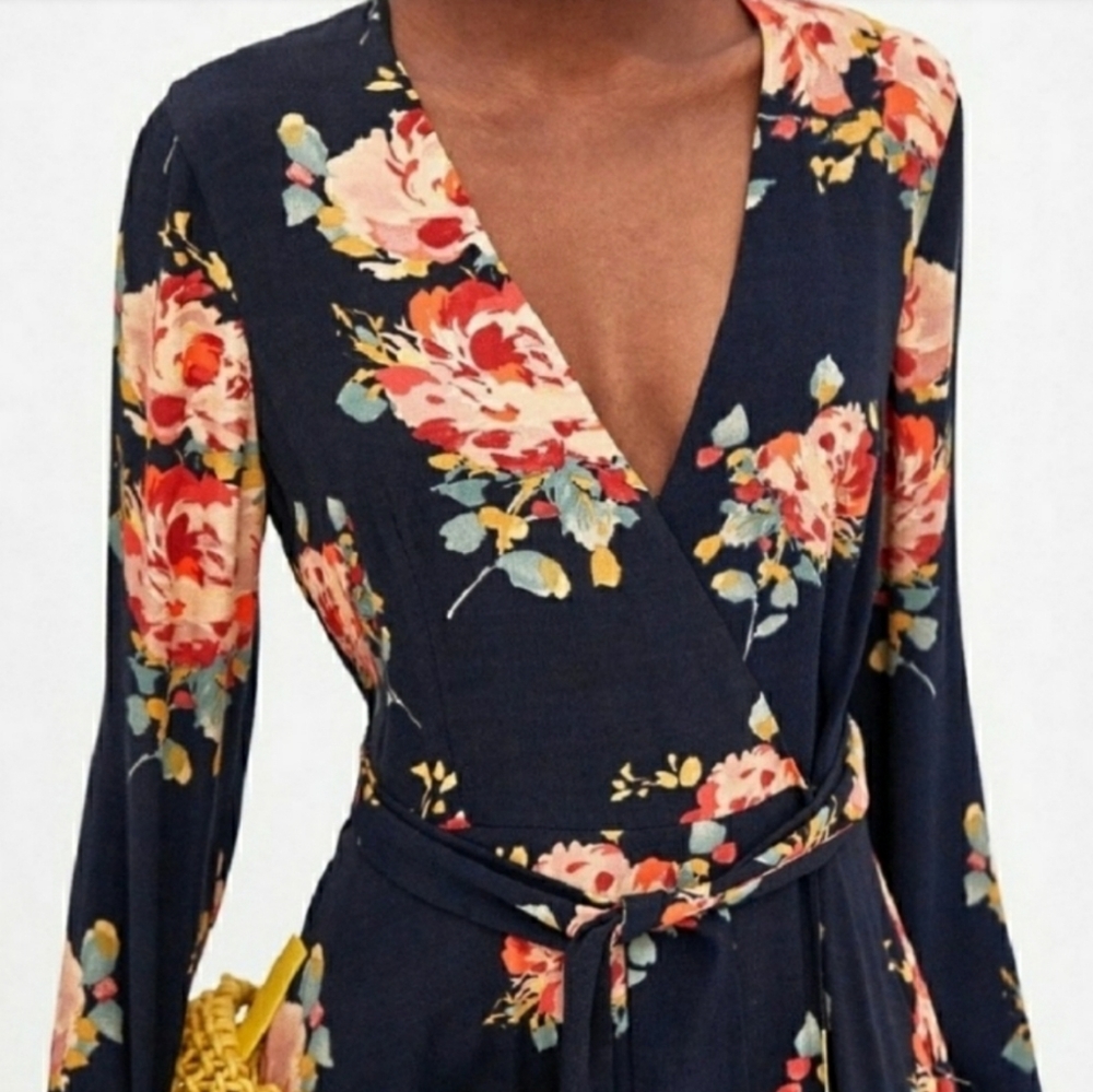 Zara Floral Maxi Dress